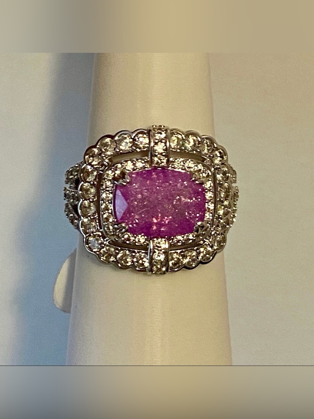 Bomb Party 2026 Ice Crystal Ring